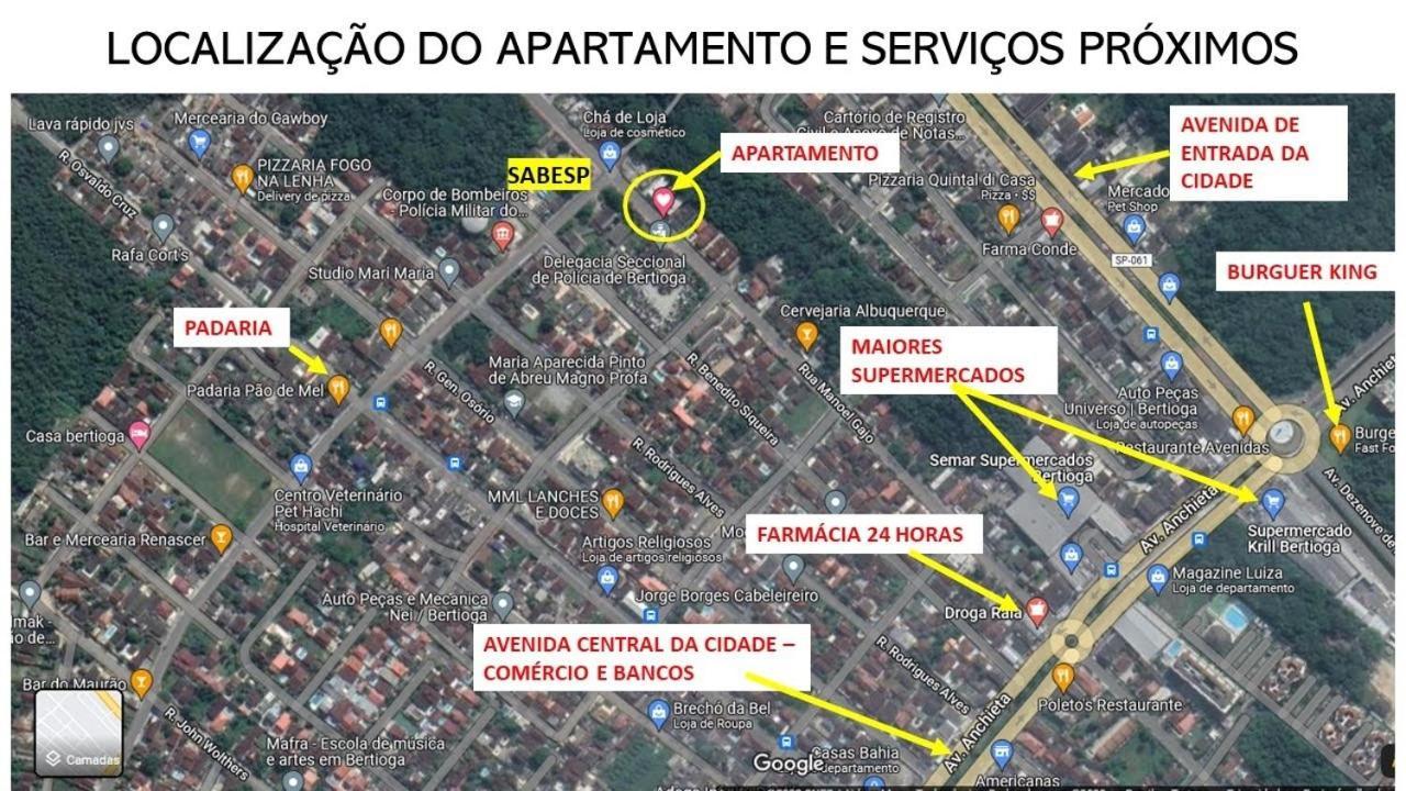 Apartamento No Centro De Bertioga Apartment ภายนอก รูปภาพ